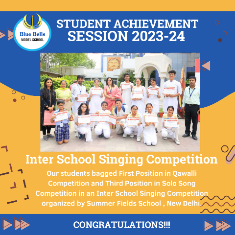 Inter school Singing Competition